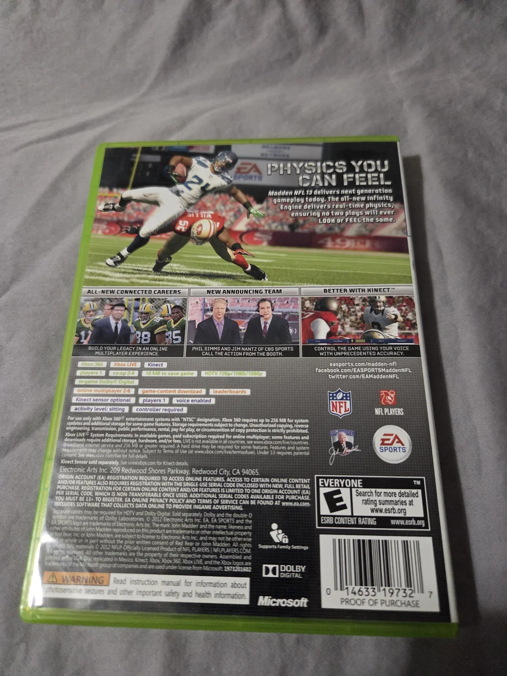 Madden 13 Xbox Game